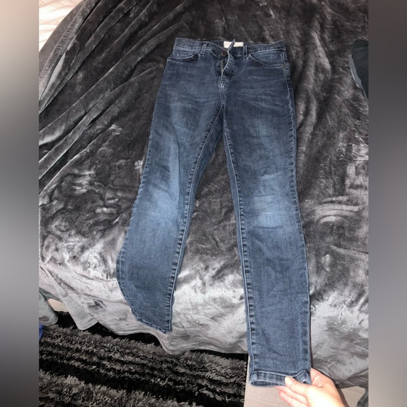 Dark denim current/elliot stiletto jean - Picture 2 of 4